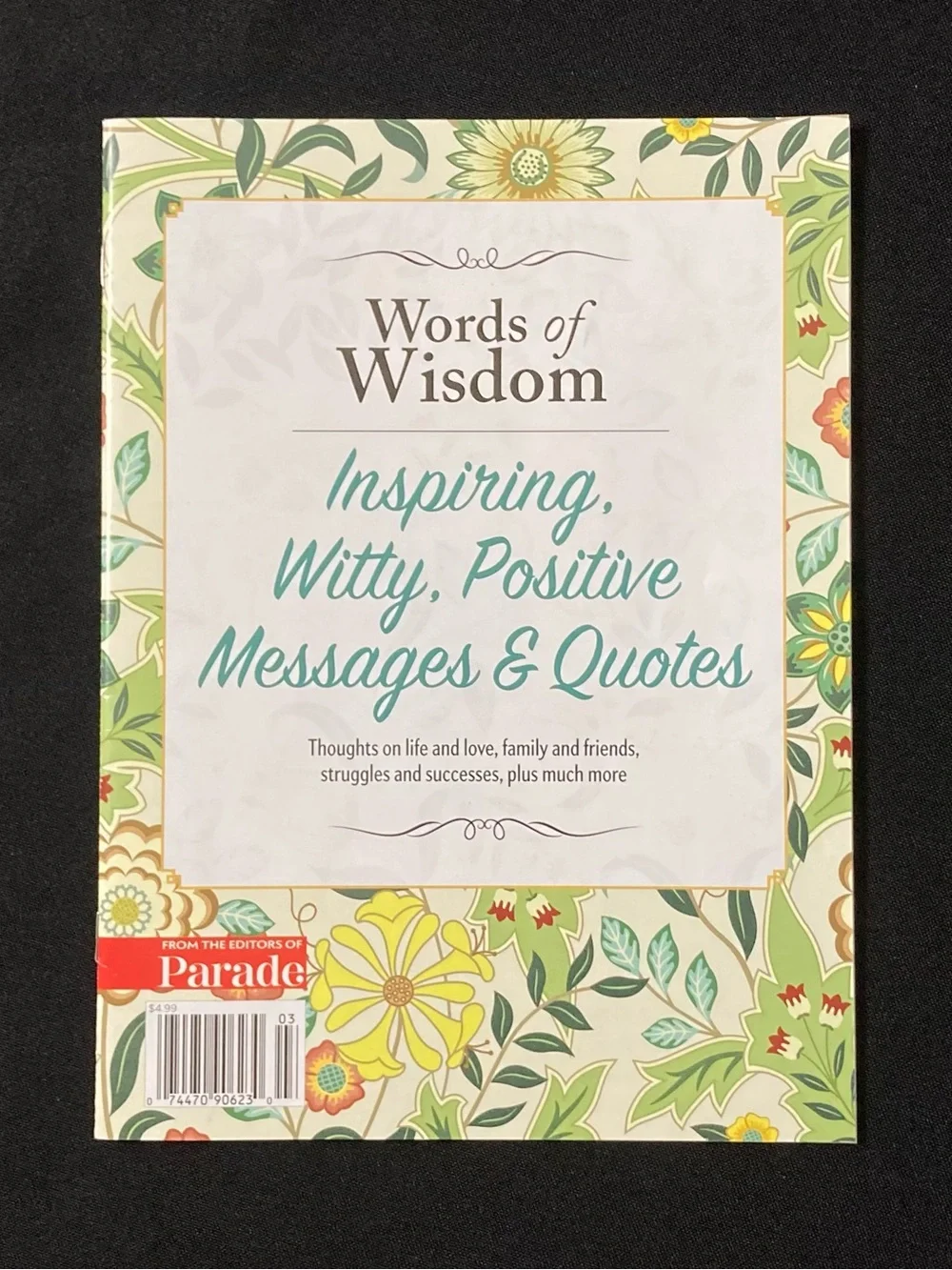 ⭐️ Words of Wisdom A Collection of Inspiring Witty Positive Messages and Quotes